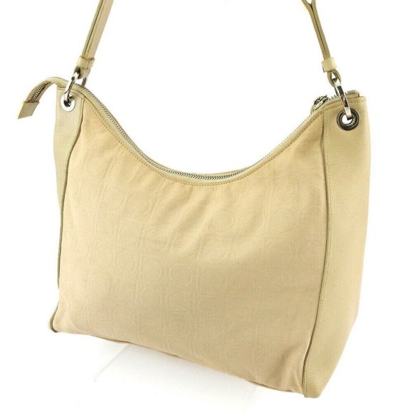 Authentic Salvatore Ferragamo Shoulder bag one shoulder bag USED - Picture 2 of 11